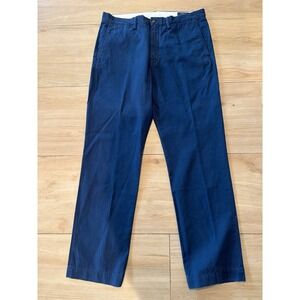 Polo Ralph Lauren Classic Fit Chino Pants Navy Blue Left-Hand Twill Mens 34x32